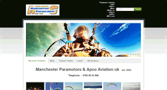 Desktop Screenshot of manchesterparagliders.com