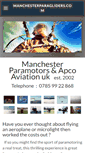 Mobile Screenshot of manchesterparagliders.com